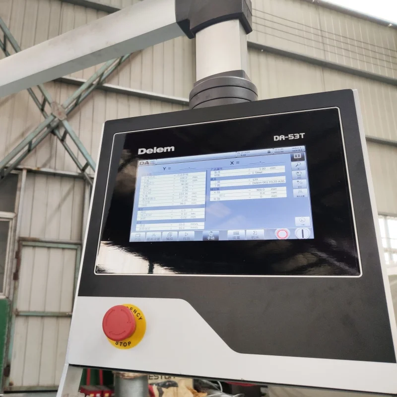 HARSLE NEW الهيدروليكية WE67k CNC آلة ثني الصفائح المعدنية وفرامل الضغط القياسية مع وحدة تحكم DA53T DELEM