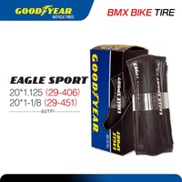 Goodyear Eagle Sport Small tire Bicycle Tire 20x1-1/8 29--451Road Bike TiresUltralight Cycling Bmx  Tyres Pneu 20er 95 PSI