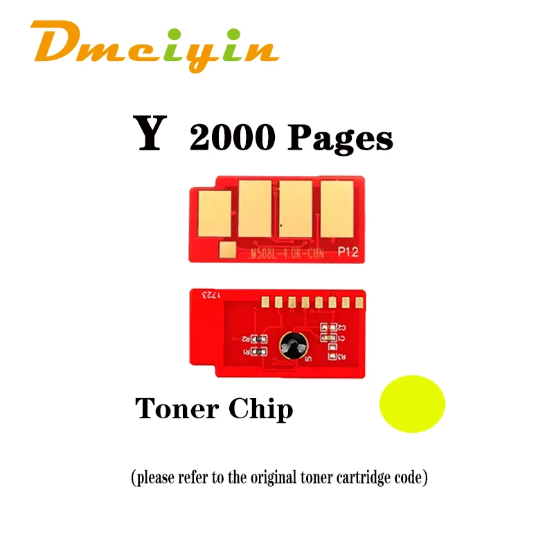 رقاقة حبر CLT-508S KCMY ملونة 2.5K/2K لأجهزة سامسونج CLP-620/670/CLX-6250/6220