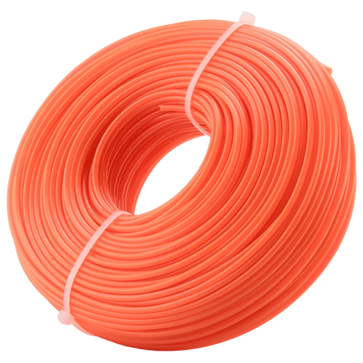 linha de grama redonda aparador de ervas daninhas cortador de escova fios para parque diametro 24 mm comprimento 86m nylon 01