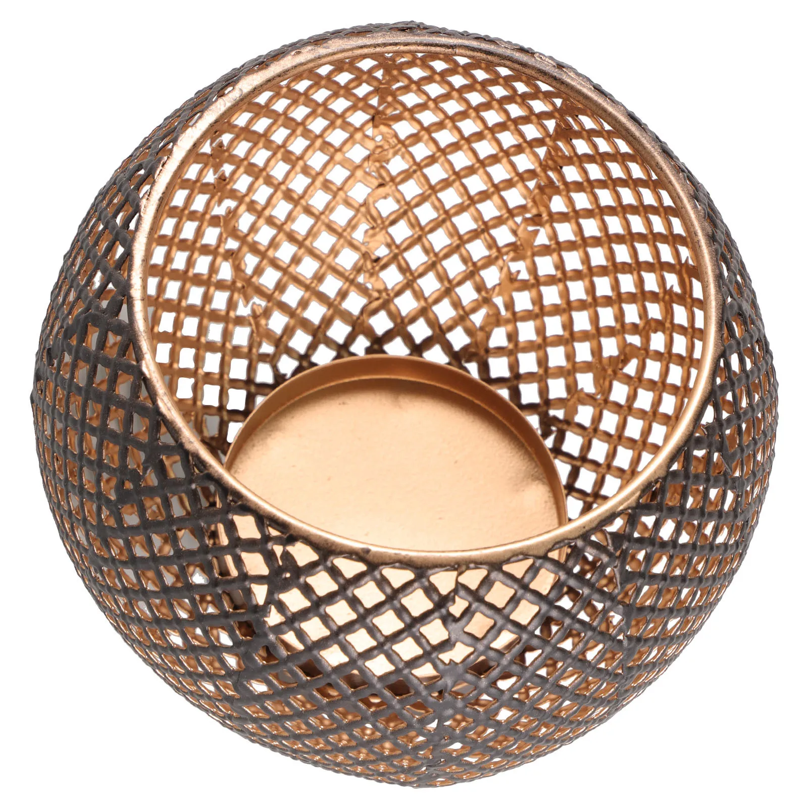 Держатель фонаря, полый железный подставка для чайной свечи