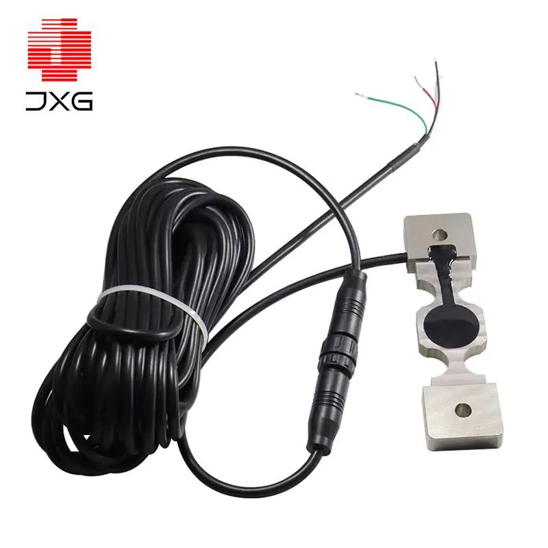 50kg Micro Strain Gauge Sensor Load Cell Lightweight Structure for Mixing Plant Bin Tank Weighing Fan Monitoring High Impact Res