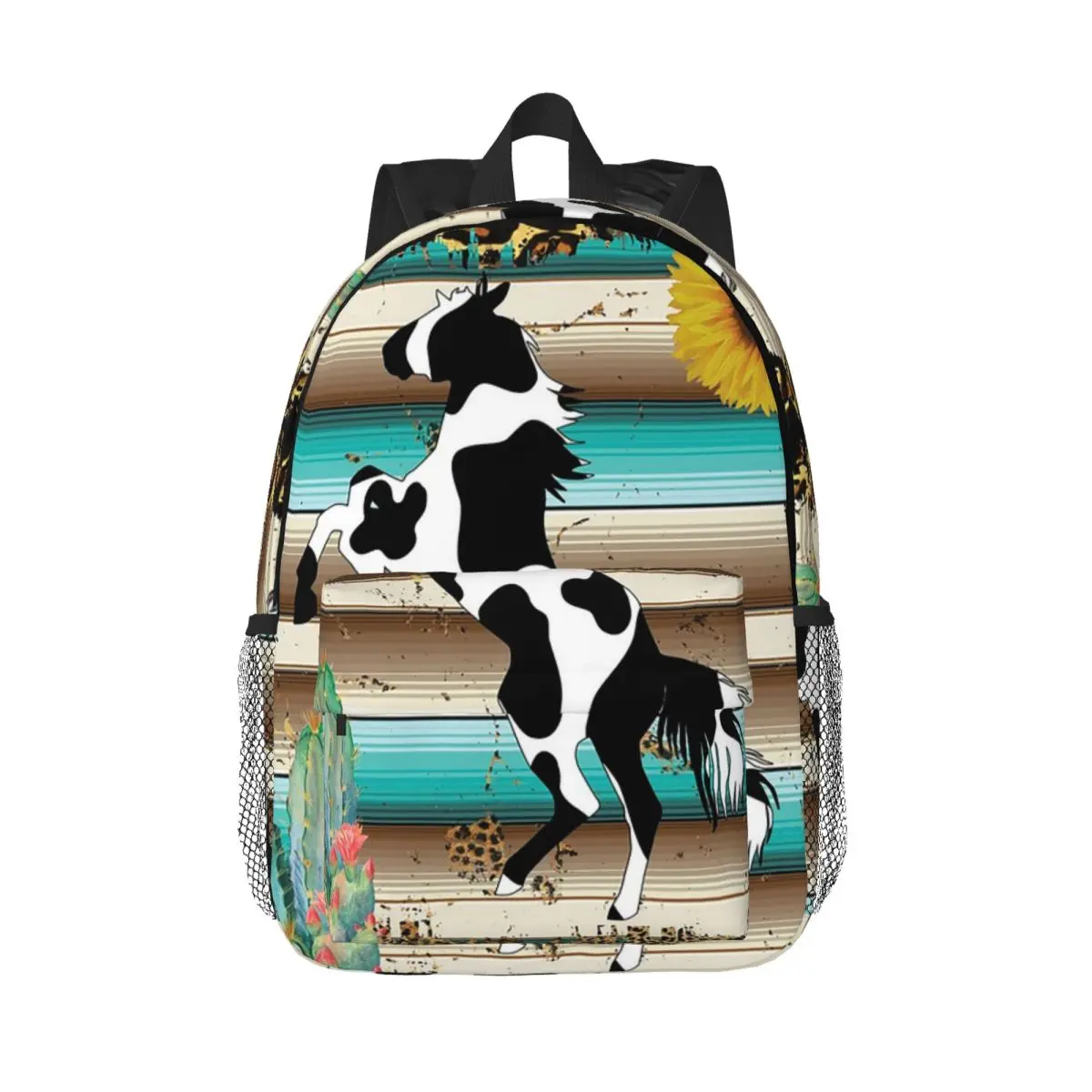 

Serape Horse - Southwestern Style Equine Design Backpack Hot Sale Daypack BookBag Shoulder Bag for Men Women Children School Bag