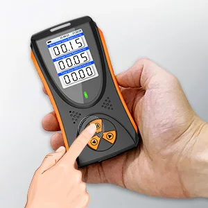 Detektor Radiasi Nuklir Aikesi, HFS-10, Monitor Radiasi Gamma X Beta Gagang Portabel dengan Layar LCD Sinar Gamma