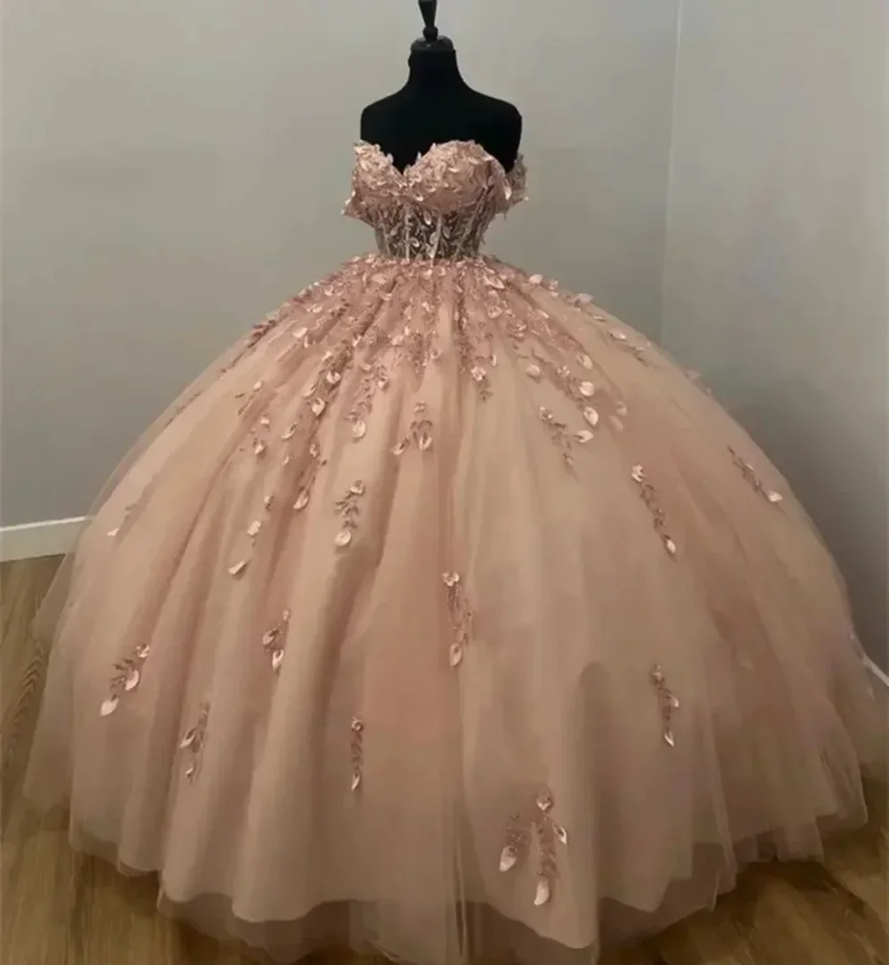 أحمر الخدود تول ثوب الكرة ، فساتين Quinceanera ، 15 سنة فساتين الإباحية ، يزين الدانتيل ، فستان Ballkleid