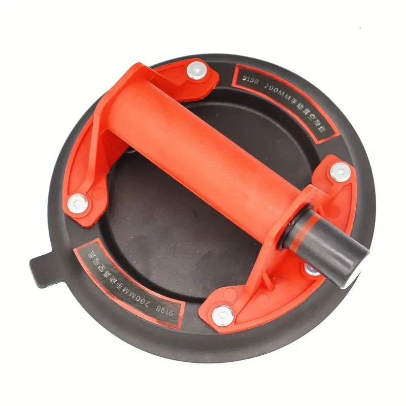 2025 New Lifting Sucker with 8-inch Rubber Bottom And Plastic Handle 200KG Load Capacity for Handling Large Glass