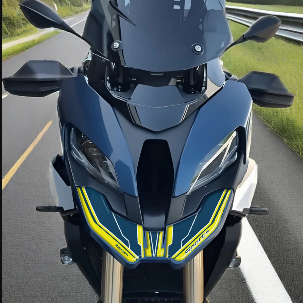 Zestaw naklejek ochronnych 3D żelowych na motocykl BMW S1000XR S 1000 XR 2024 2025, naklejki ochronne na przednie skrzydło i spoiler