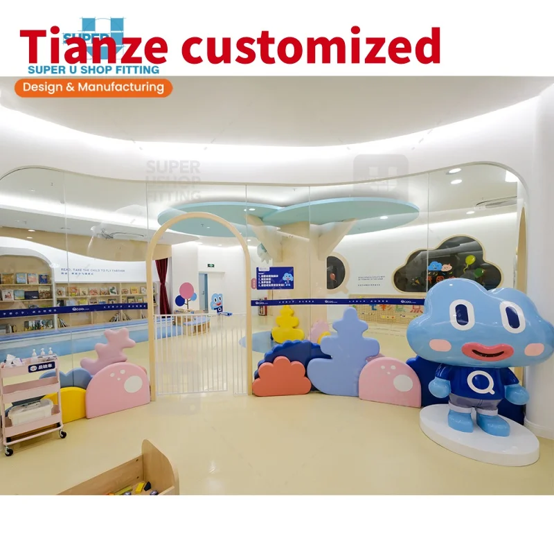 Muebles de centro de guardería personalizados para niños, muebles de guardería de madera para escuela, personalizados