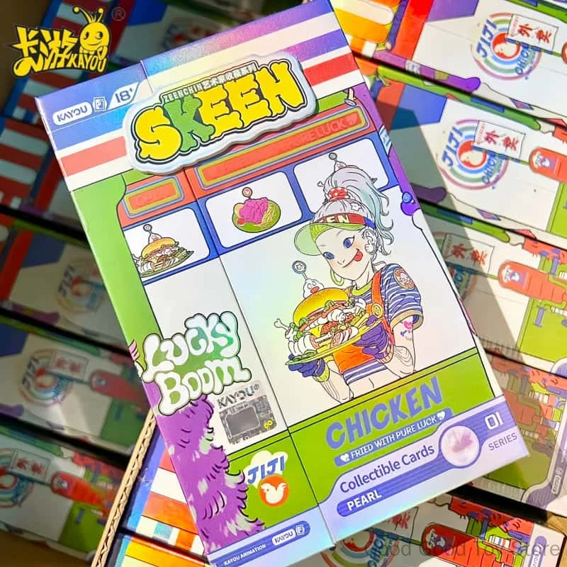 Новая коллекционная карточка KAYOU Original SKEEN-ZENSHIN Artist LuckyRoom Series: Изысканная аниме-карточка для коллекции, подарок на праздники и дни рождения