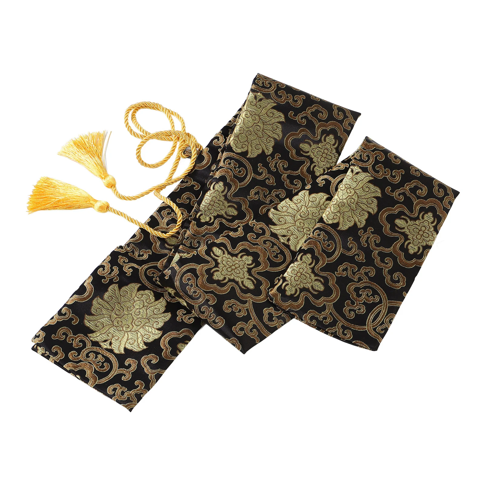 

Silk Sword Bag Tassel Portable Carrying Case Japanese Pouch Chinese Tai Chi Storage Cover Silk Bag