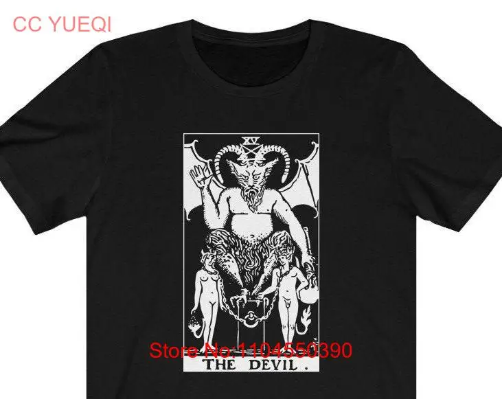 

Футболка The Devil Taro Waite Rider Tarots Arcana с длинными или короткими рукавами