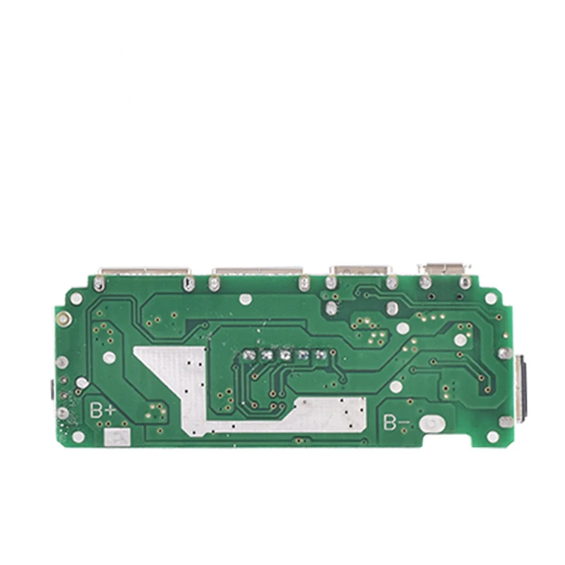 リチウム電池充電器ボード回路保護,携帯電話パワーバンク,デュアルUSB,Cタイプ,18650, 5v,2.4a