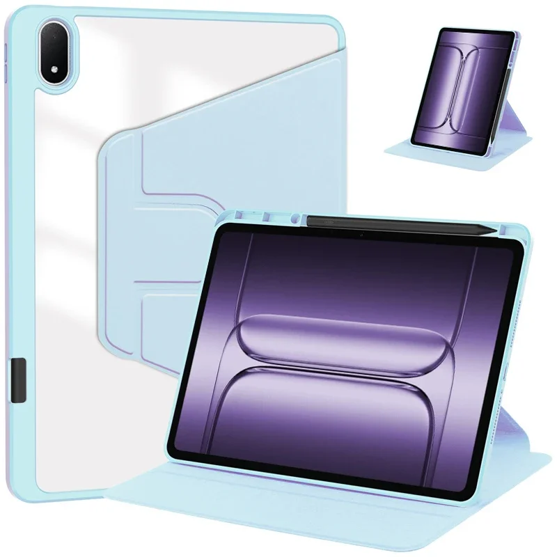 

360 ° Вращающийся чехол для OnePlus Pad 3, чехол с держателем для ручки для OnePlus Pad 3, 13,2 дюйма, 2025 г., горизонтальная/вертикальная подставка