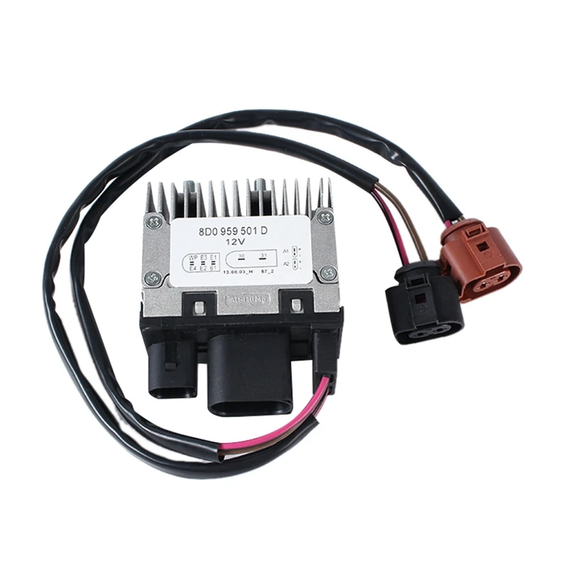 Car Fan Cooling Control Unit Relay Module For  A4 A6 S4 1999-2006 8D0959501B, 8D0959501D