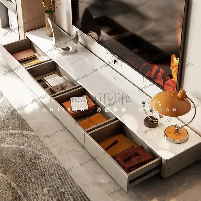 Rectangle Luxury Tv Stands Center White Floor Storage Designer Cabinets Cheap Tv Table Modern Archivadores