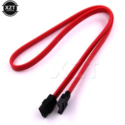 6Gb/s SATA3 Serial ATA DATA Extension Cable SATA 7 pin Port Saver Cable for PC SATA 3.0 SATAIII 6Gbps Hard Drive Disk 50CM