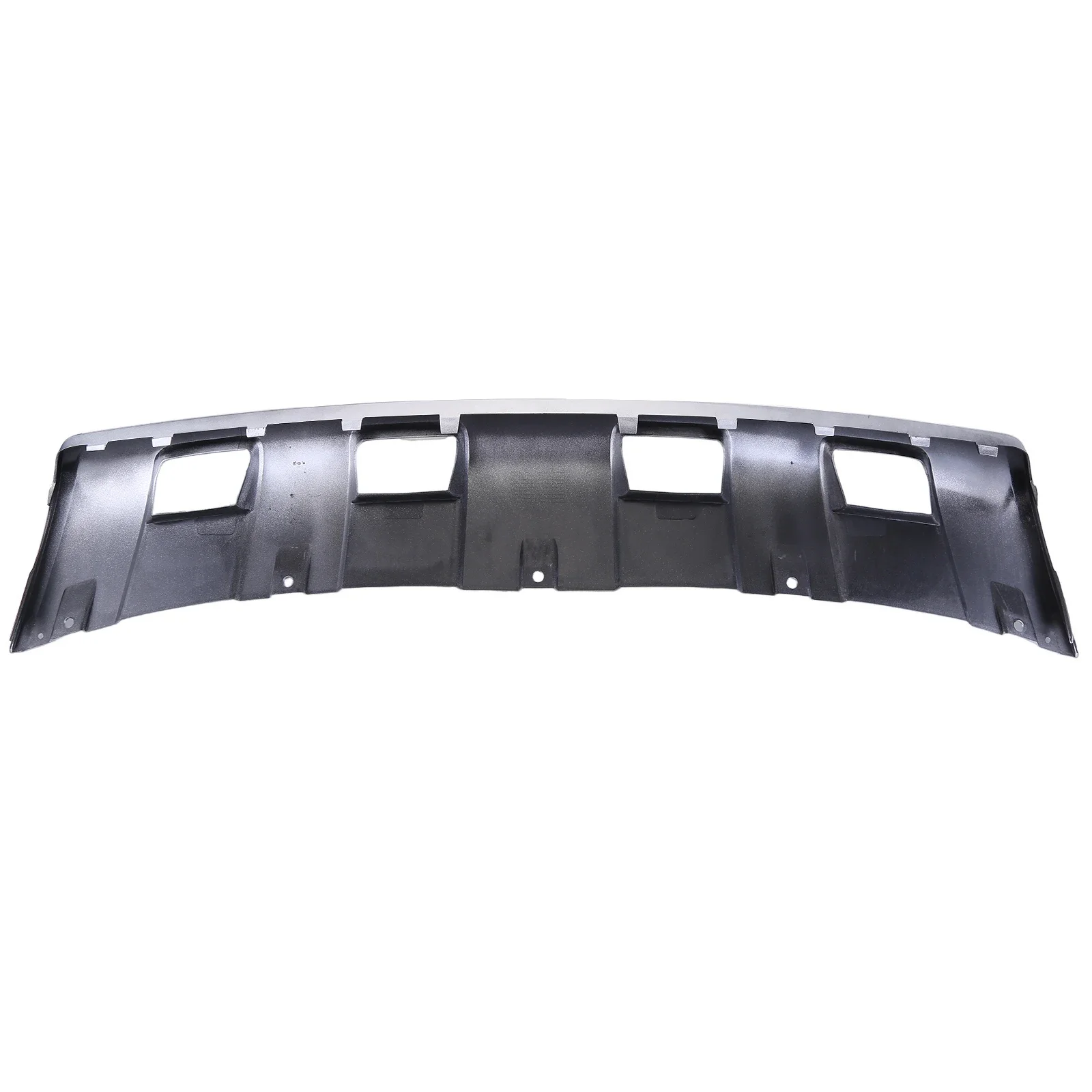 Car Front Bumper Trim Panel Valance Panel Skid Plate LB5Z8419AB Compatible for Explorer 2020 2021 2022 Silver Painted