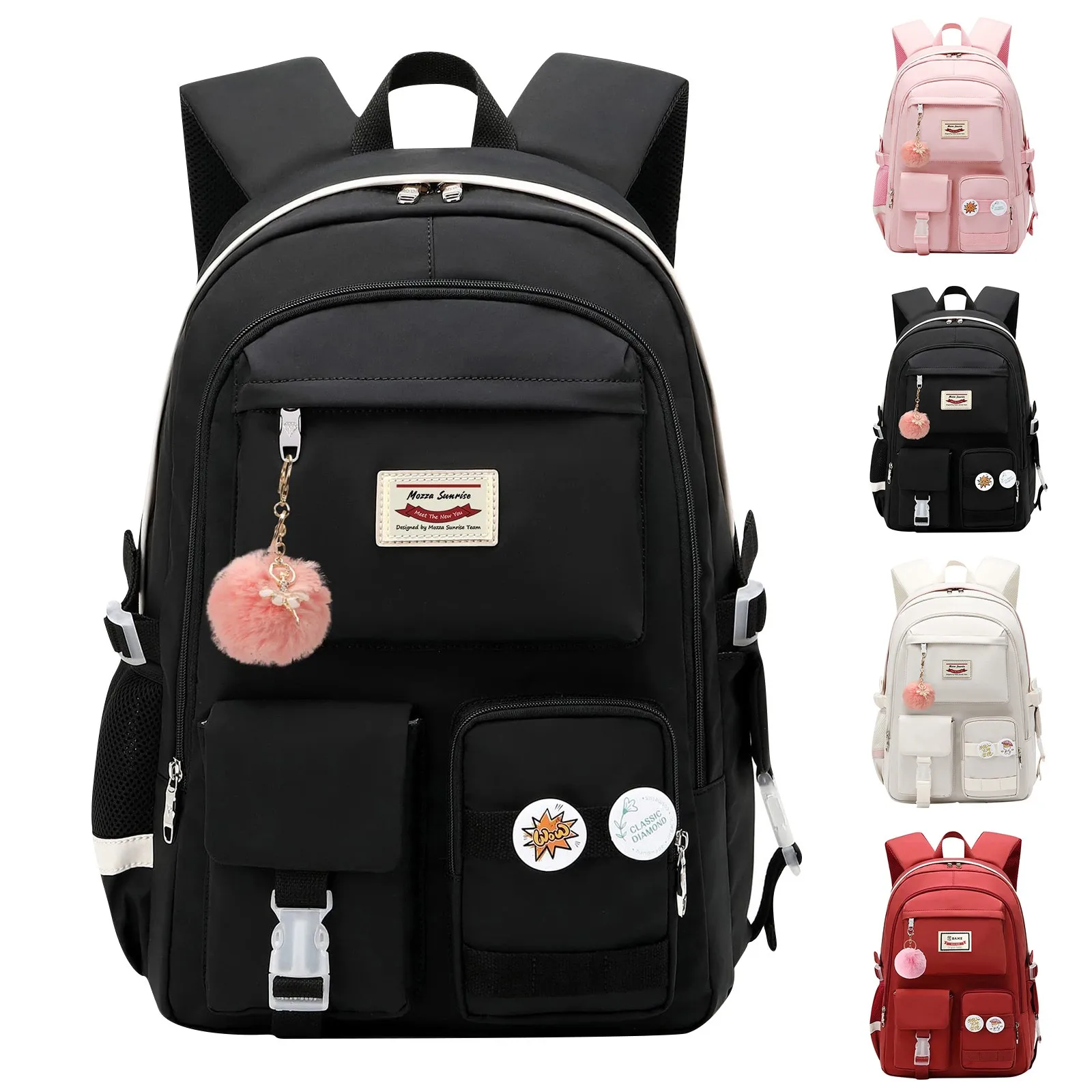 

2024 New Backpack Student Shoulder Bag Travel Laptop Backpack Gift Bag Suitable For Many People