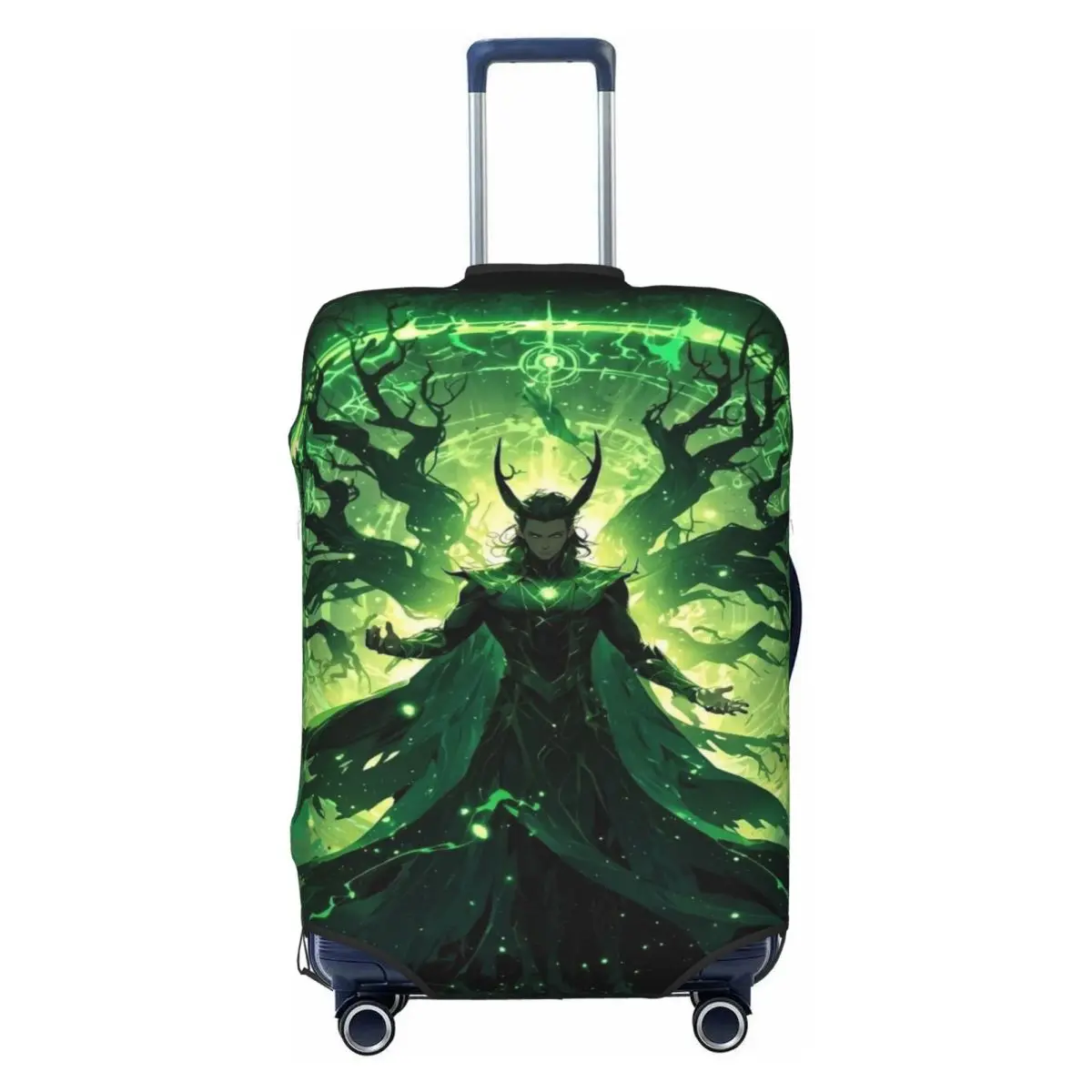 

Чехол для багажа Custom Lokis Movie, эластичный защитный чехол для дорожного чемодана, подходит для чемоданов 18-32 дюймов