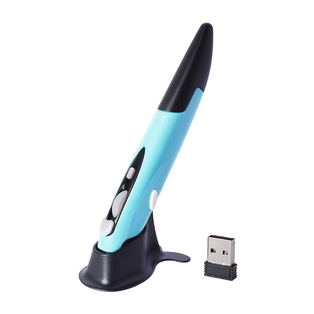 

New 2.4G Wireless Mouse Rechargeable Vertical Pen Stylus Personality for PC and Laptop Pen-shaped Ajazz Battery Suitable Atk