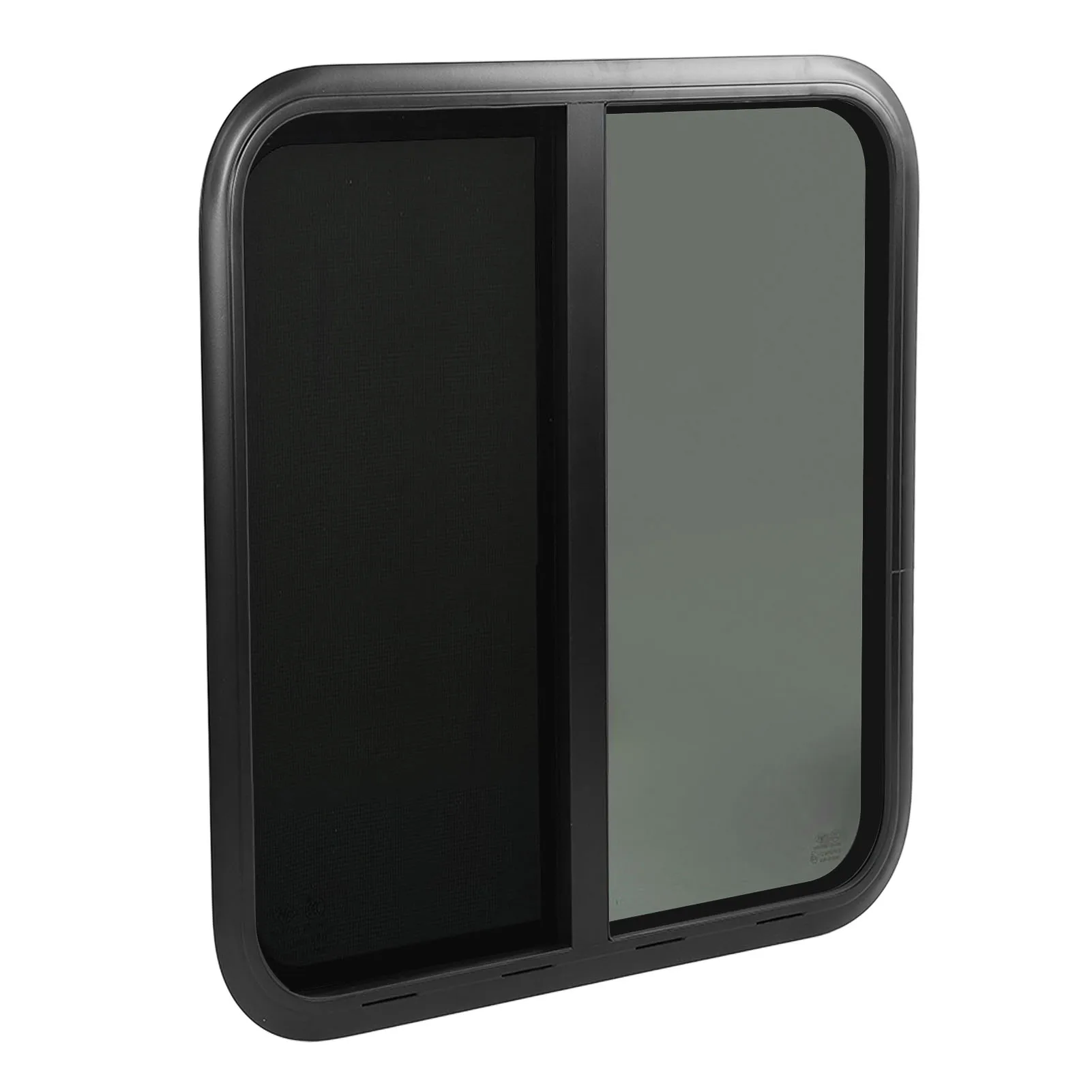 RV Sliding Window L700 H700mm UV Protection Insectproof for Teardrop Cargo Horse Trailer Marine Camper