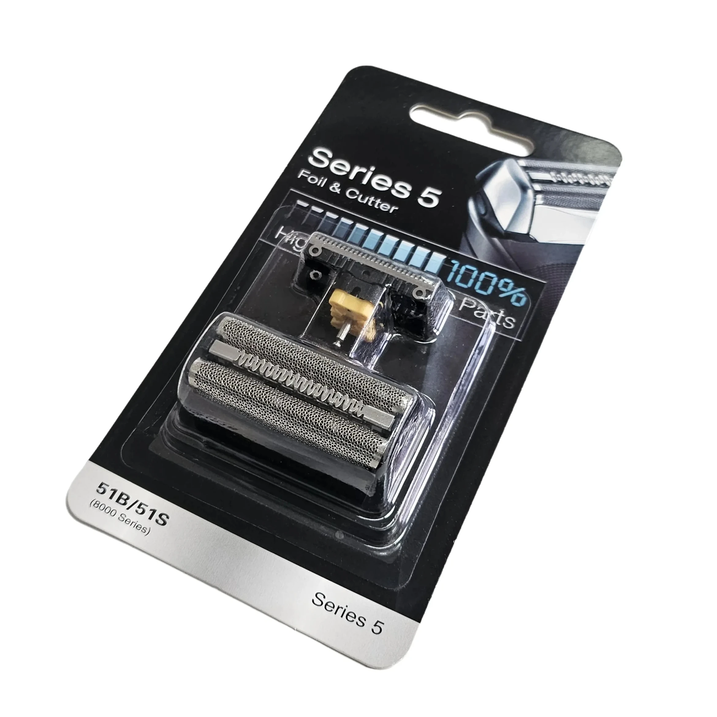 5 Old Generation Electric Shaver Replacement Head - 51B - Compatible with Braun Waterflex Electric Razor WFS1/2 530 550