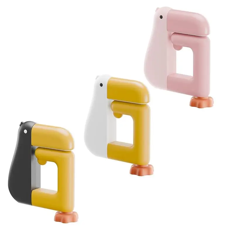 Portable Duck Shaped Detachable Non-Slip Folding-Table Hook - No-Drill Purse Hanger & Bag Clamp