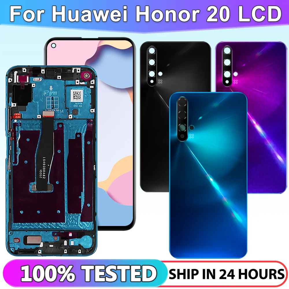 

New For Huawei Honor 20 LCD YAL-L21 YAL-AL00 Nova 5T Display Touch Screen For Honor 20 Pro LCD YAL-AL10 YAL-L41 Replacement Part