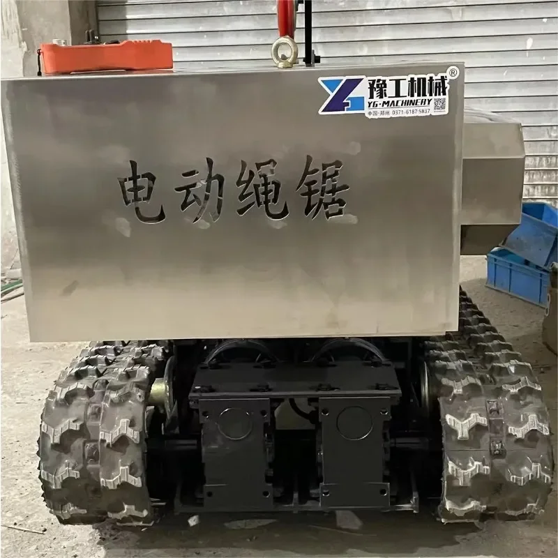 YG Electric Wire Saw Machine Wire Saw for Marble Stone Cutting with Crawler Construction Site Cutting Cement Wire Saw Machine