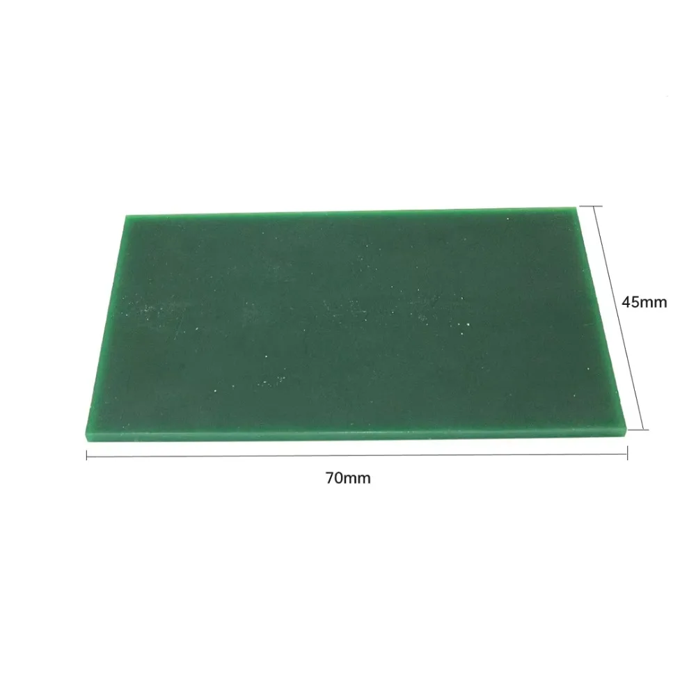 45*70mm Green Jewelers Carving Wax Brick for Molds, Jewelry Making, Sculpting, Engraving, and Dental Wax Block Model