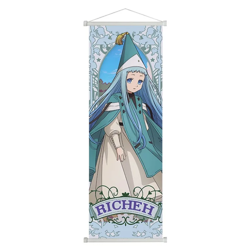 Hot New 25x75cm Witch Hat Atelier Hanging Scroll Poster for Living Room and Bedroom Decorative Painting Fans Gifts view 4