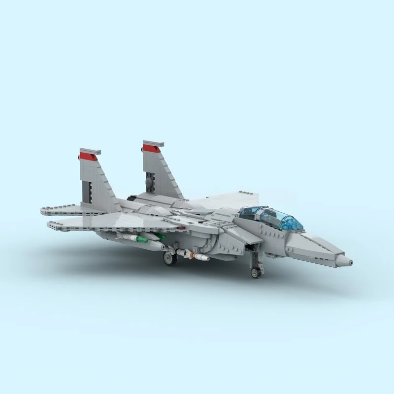 1527 قطعة MOC F النسر الخالق الخبراء نموذج ألعاب مكعبات البناء تجميع هدية الكريسماس لتقوم بها بنفسك التعليم الطوب الاطفال #6