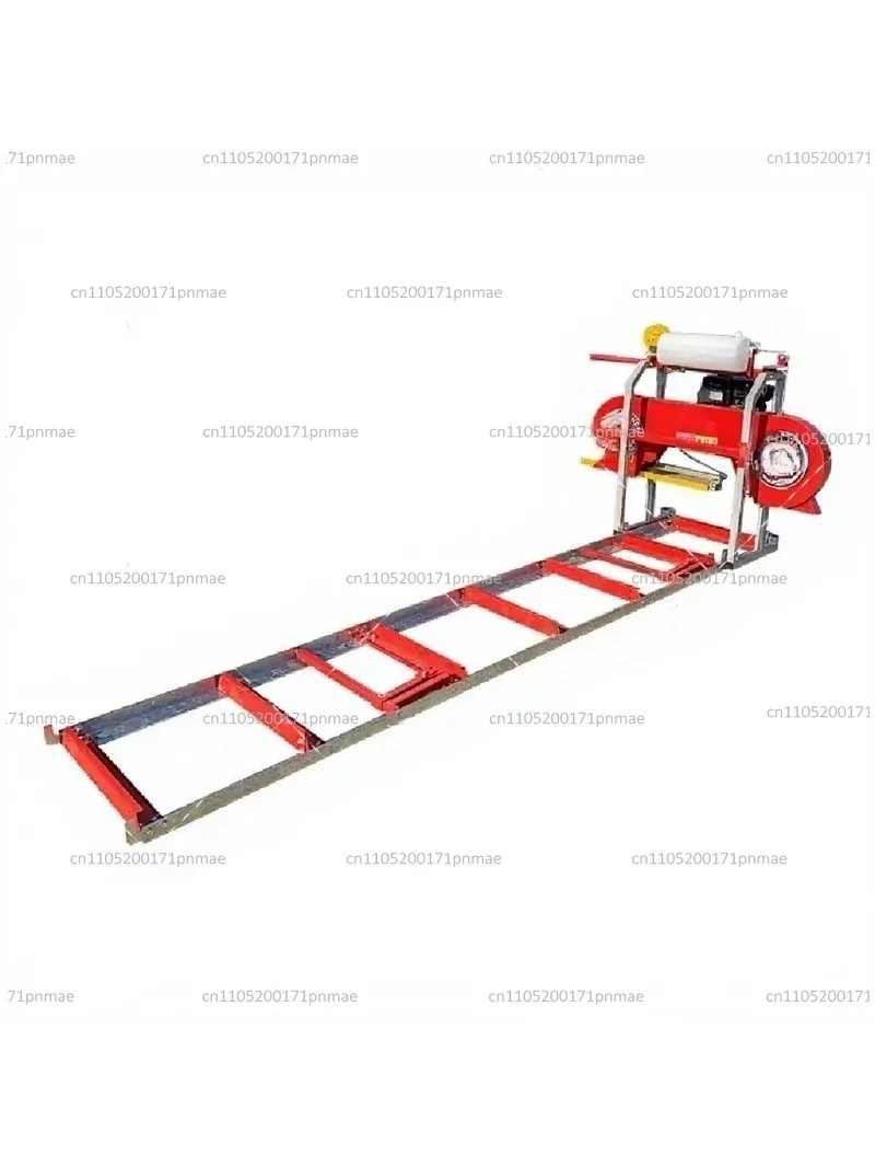 Portable Mini Sawmill Chain Saw, Horizontal Band Wood Saw Mill for Cutting Logs