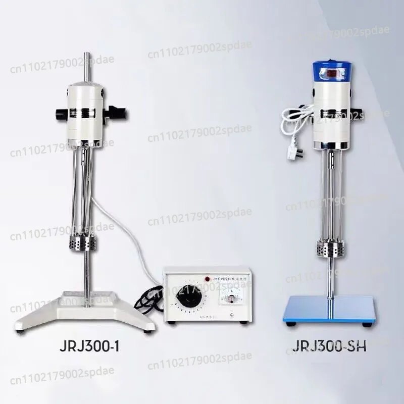 High Speed Shearing Emulsifying Mixer JRJ300/JRJ300Sh Digital Display 200-11000R/min Mixing Emulsifying Machine for Industrial