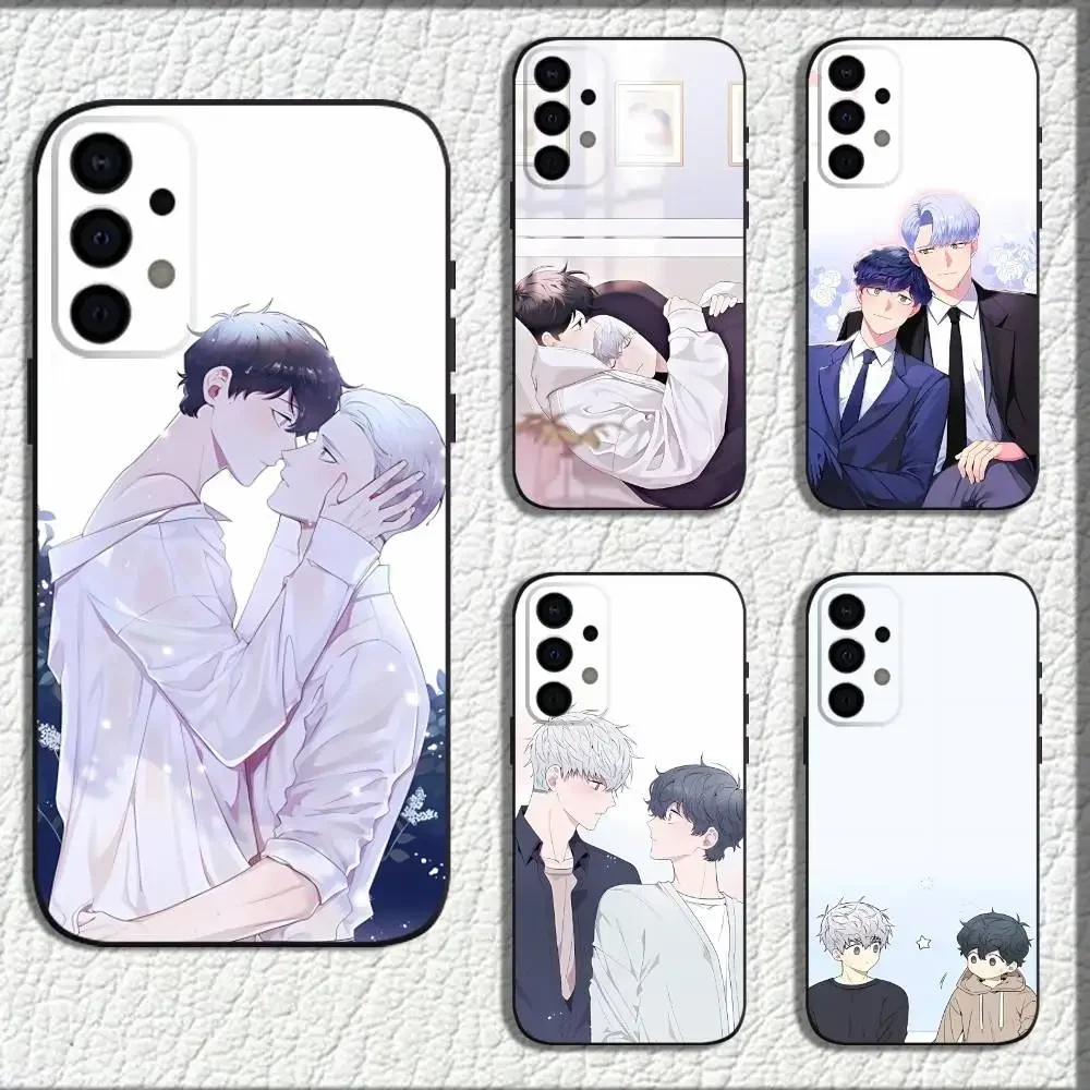 Cherry Blossoms After Winter Phone Case For Samsung Galaxy A73,72,71,A52,51,40,41,A22,A32,31,A13,12,Note20 Soft Black Shell
