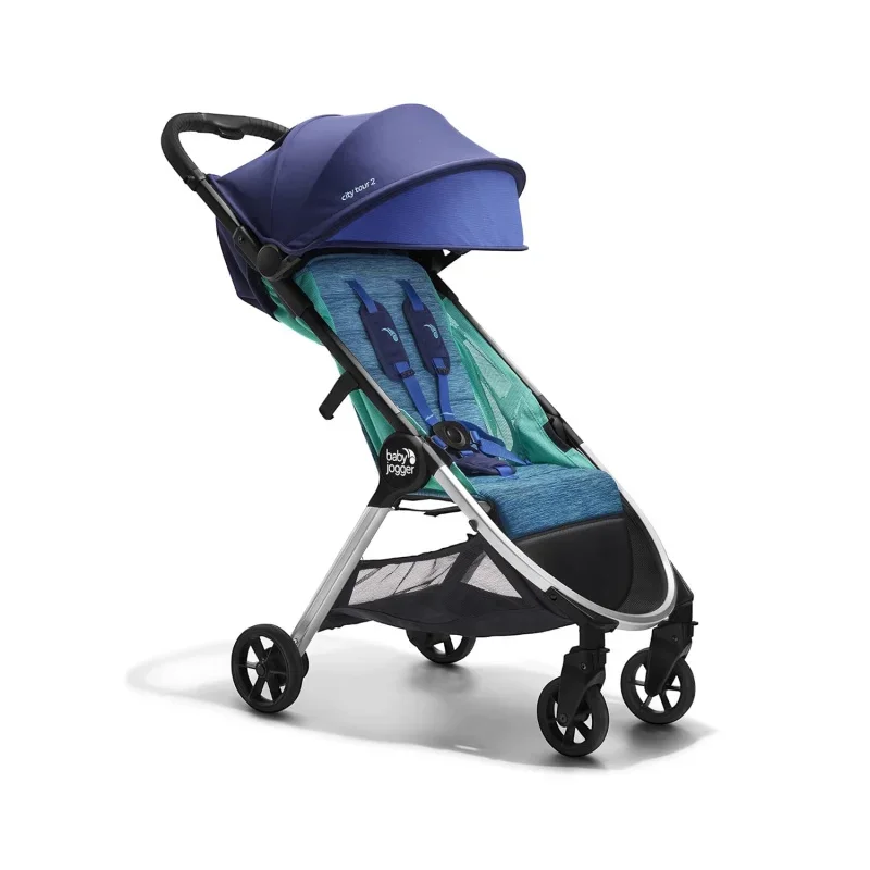 City Tour™ 2 Ultra-Compact Travel Stroller, Coastal