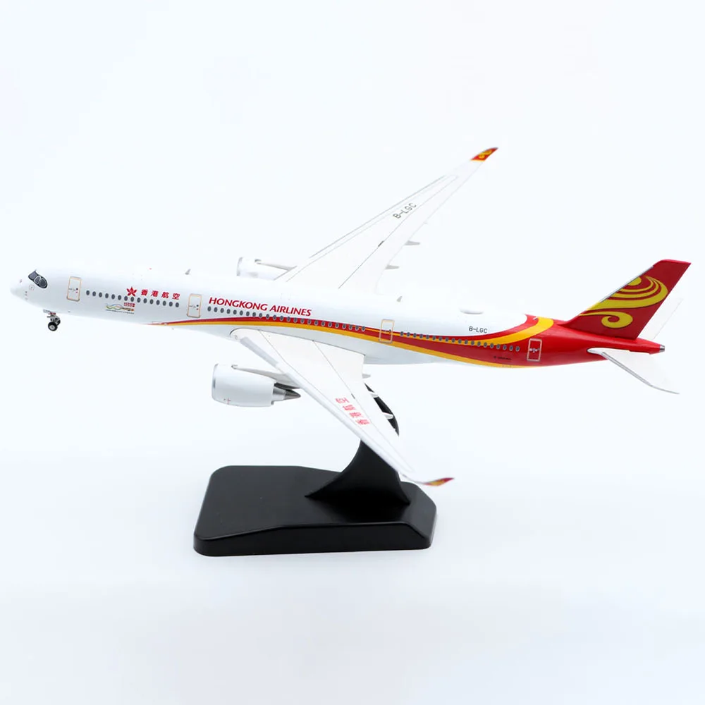 

A Hong Kong Airlines A350-900 Civil Aviation Airliner Alloy & Plastic Model 1:400 Scale Diecast Toy Gift Collection Display