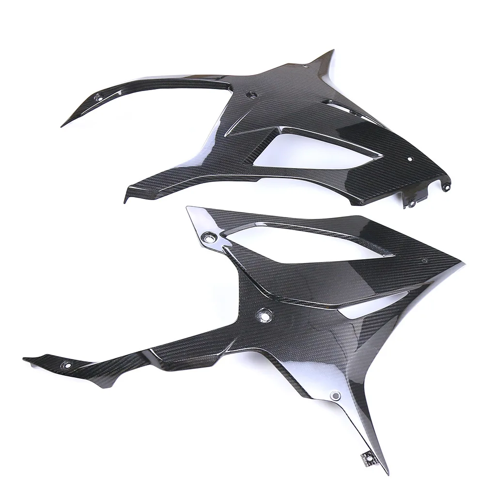 Motorcycle modified carbon fiber lower fairing, belly pot large side plate 19 +