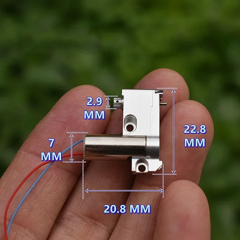 MKS CNC Aluminum Alloy Gear Servo Full Metal Engine 716 Coreless Motor Unlimited Positions DC 2V 3V 49RPM Slow Speed