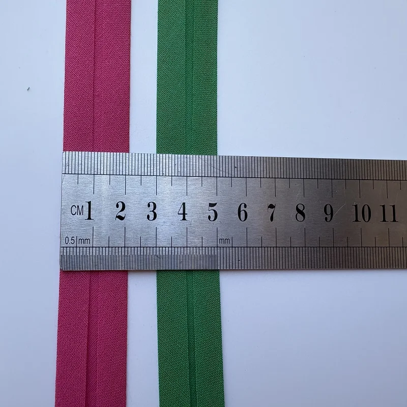 20MM 100%Cotton Bias Binding Tape Folded Cloth Strip for DIY Sewing Accessories Edge covering Craft 5/10 meters per Roll