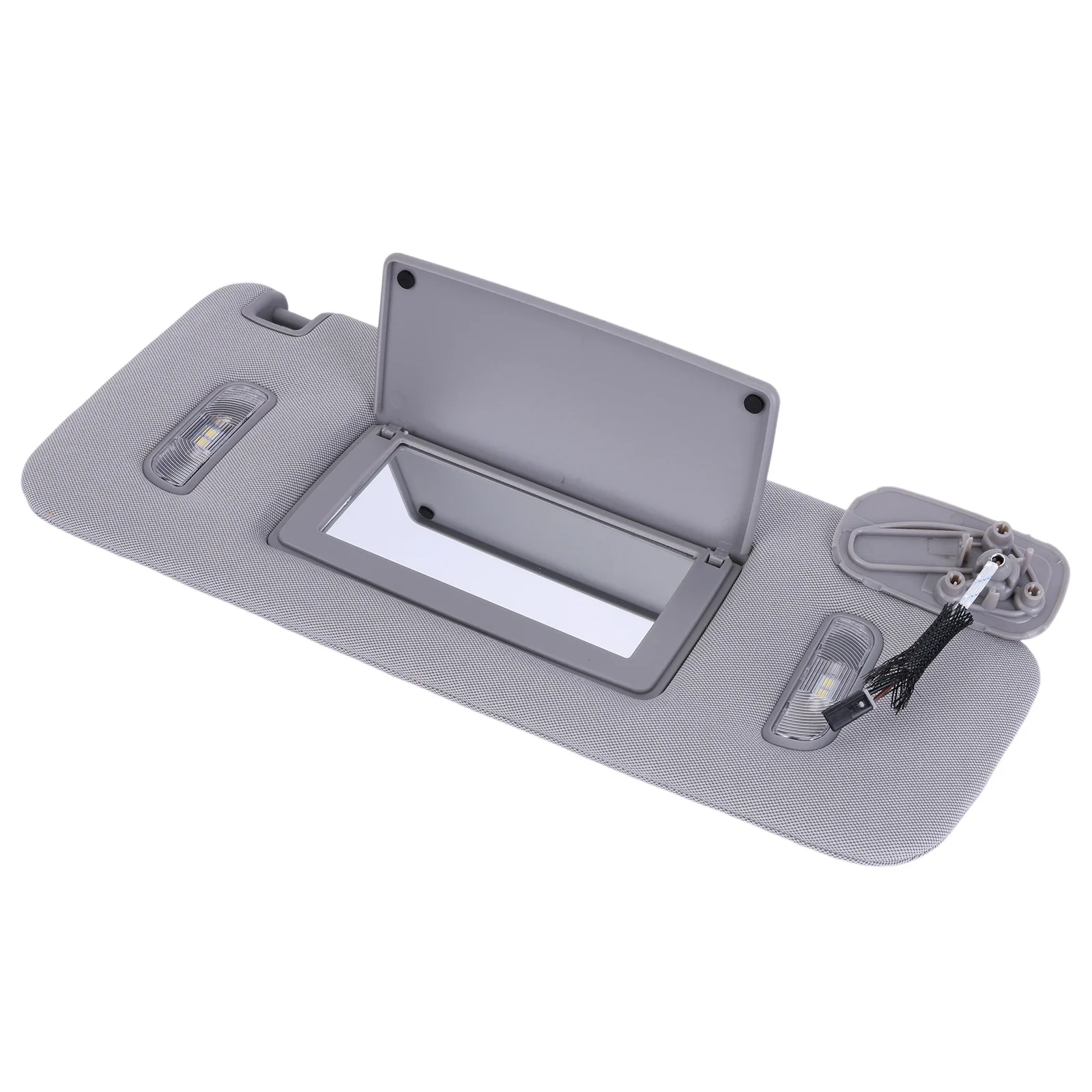 

Applicable passenger side sun visors for Cadillac Chevrolet GMC models 2015 2019 illuminated gray 23459643 23459646
