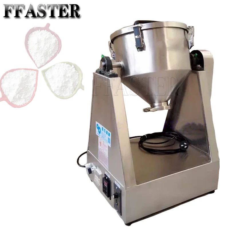 

Large Capacity Food Powder Mixing Machine Coffee Cocoa Powder, Curry, Baking Powder Drum Mixer