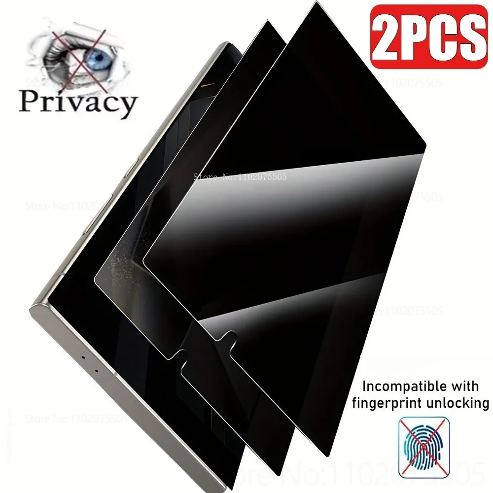 

2Pcs Anti-Spy Screen Protectors for Xiaomi Redmi 15C 13C 5G 14R 14C 12C Tempered Glass 15 4G 10A 10C 11 Prime Privacy Protection