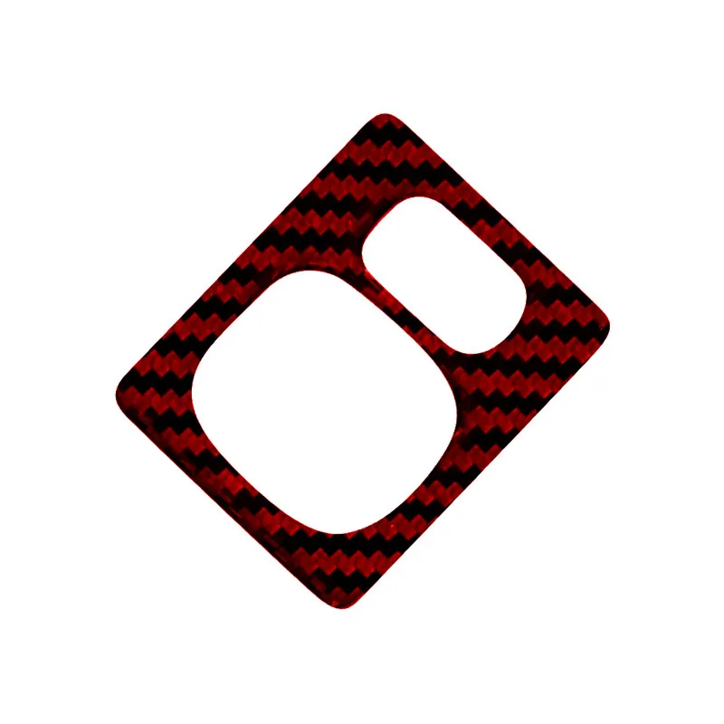 Power Mirror Button Bezel Carbon Fiber Interior Red Stickers For Toyota Matrix 2009-2014 Pontiac Vibe 2009-2010