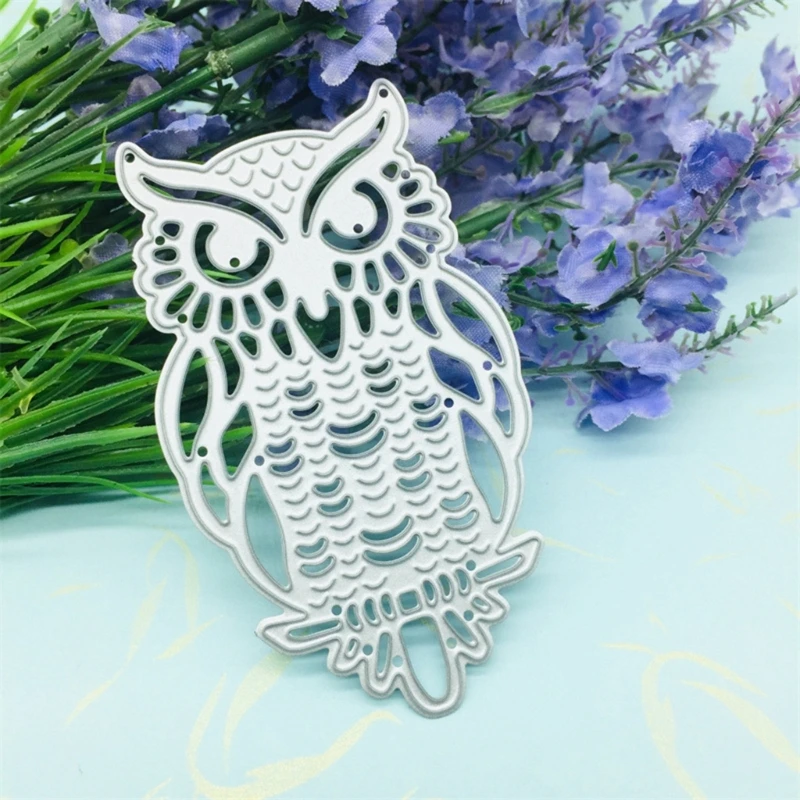 Metal Die Cuts Animal Owl Embossing Stencil Cutting Dies for Card Making Scrapbooking Paper Craft DIY Template Handmade