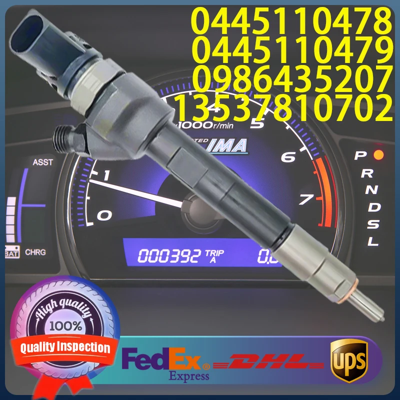 

0445110478 0445110479 0986435207 13537810702 4739997 7810702 Common Rail Injector For BMW X1 X3 120 320 520 530 730 Engine