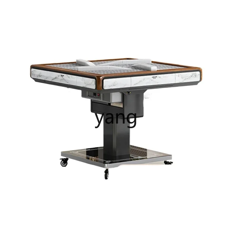 xyy whirlwind roller coaster mahjong machine dining table dual-purpose bass folding mahjong table