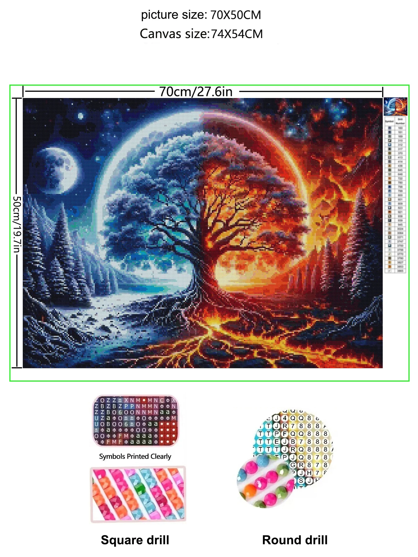 The Life Tree Landscape 5D Diy Diamond Paintings Full Square/Round Dimond Embroidery Mosaic Stitch handicrafts Art Home Decor