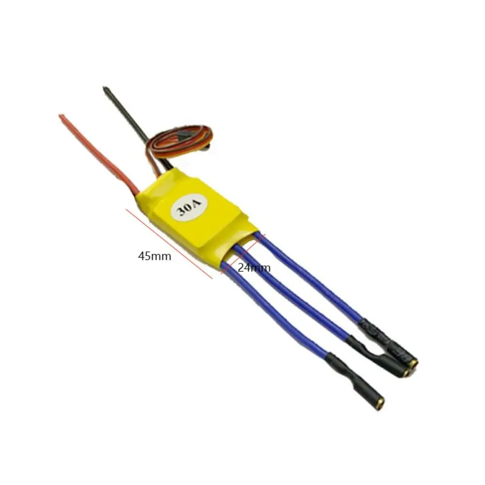 30A/40A ESC فرش السيارات الموز رئيس T التوصيل XT60 RC أجزاء سرعة تحكم هليكوبتر قارب RC ESC FPV F450 كوادكوبتر #6