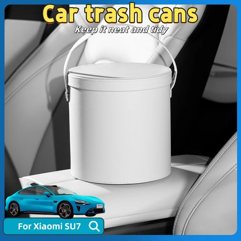 

For Xiaomi SU7 Car Trash Can Multi-functional Car Storage Box Car Accessories Decorative modification for men and women